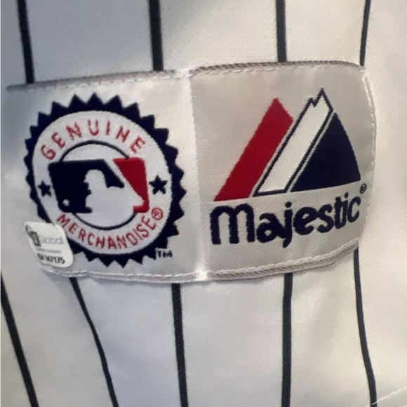 WHITEY FORD YANKEES HOF  SIGNED AUTO JERSEY MAJESTIC AUTHENTIC BY GLOBAL - Picture 5 of 12